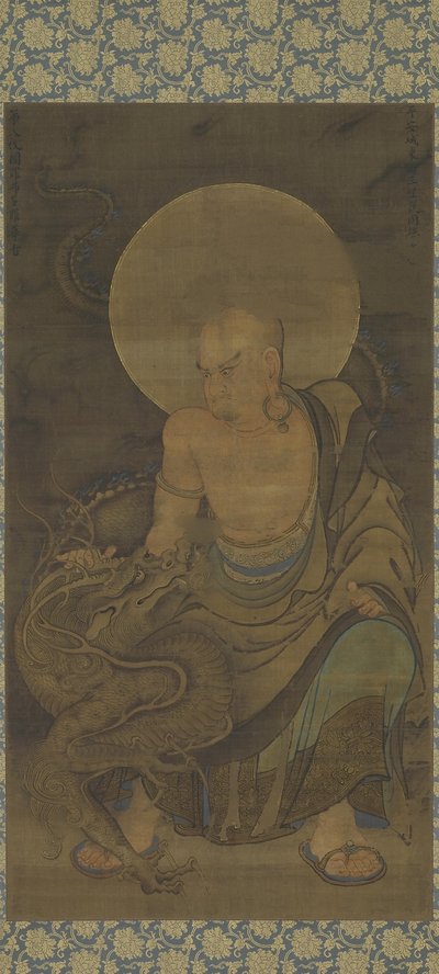 Arhat (Hottara Sonja - Vajraputra) Nanbokucho-Periode, Mitte des 14. Jahrhunderts von Ryozen